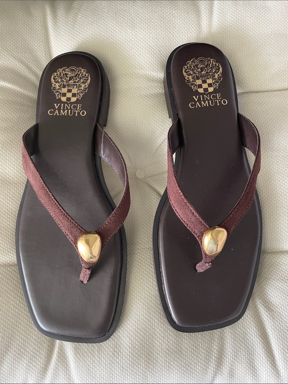 Vince Camuto Brown Sandals